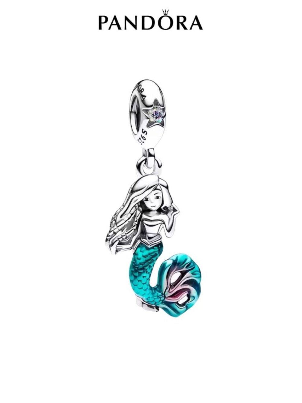 Pandora Little Mermaid Ariel Charm